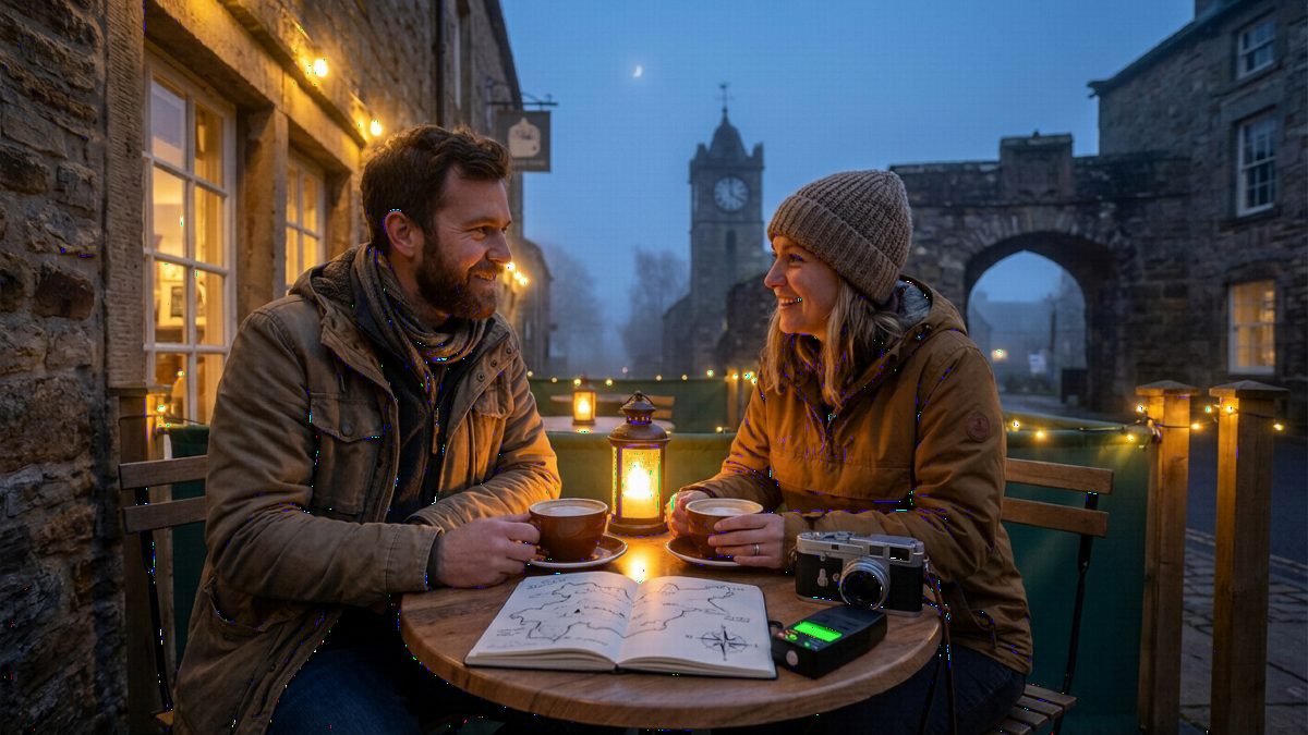 How to Meet Supernatural Singles Safely — A coffee near a historic site can be a smart first step