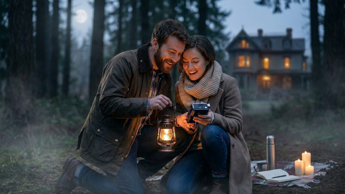 A paranormal date night is a romantic experience built around shared curiosity