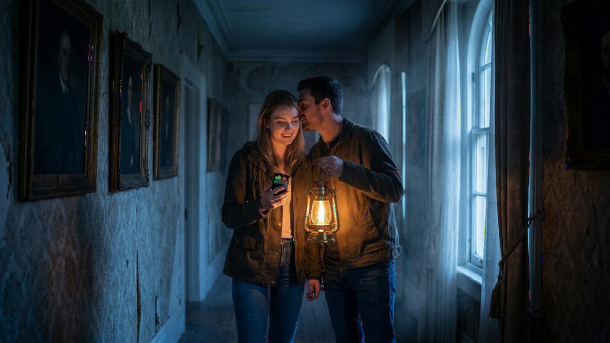 A ghost hunting date night is a planned romantic outing where a